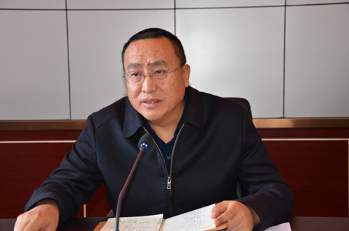 洛川县委常委、纪委书记魏恒为全县纪检监察干部宣讲党的十九大精神