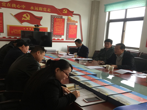黄陵县委常委、纪委书记王永鹏调研县农业纪工委工作