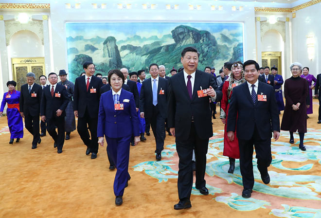 习近平在参加内蒙古代表团审议时强调 扎实推动经济高质量发展扎实推进脱贫 攻坚