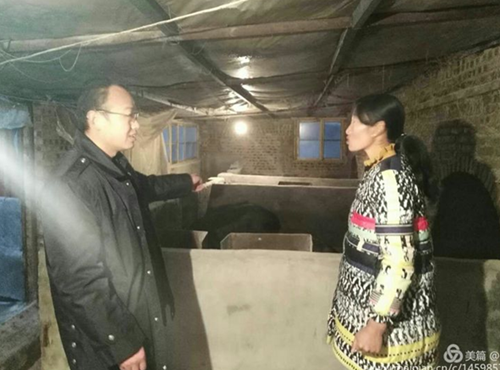 宝塔区枣园街道在田间地头学习十九大