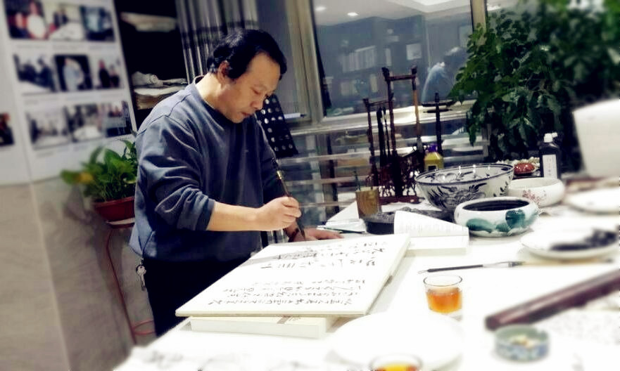 【纪检人】张宝文:藏在书法中的昂扬生命