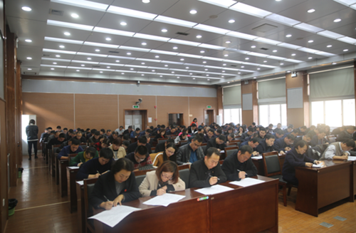 宝塔区纪委开展学习党的十九大精神 知识测试活动